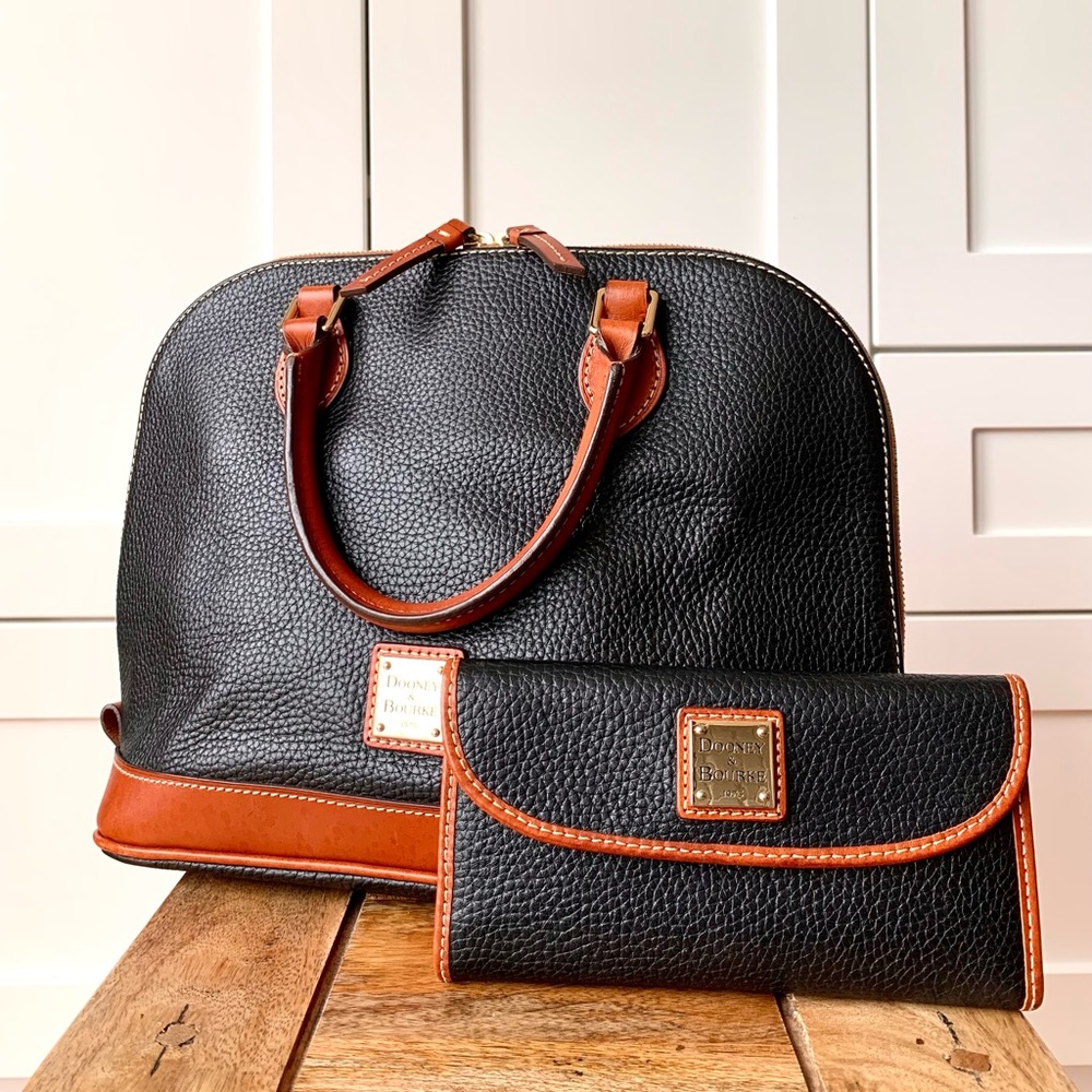 Dooney & Bourke Handbag + Wallet Bundle